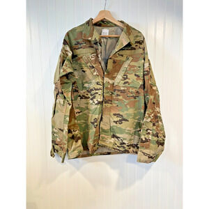 GI Army Multicam OCP Rip-Stop Shirt 50/50 NYCO Army Combat Uniform - Med. Long